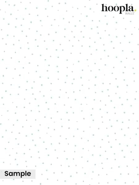 Hoopla Walls Seafoam Mini Dots A4 Wallpaper Sample (Y20466) | £1