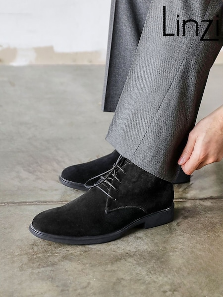 Linzi Black Francesco Chukka Boots (Y20508) | £49