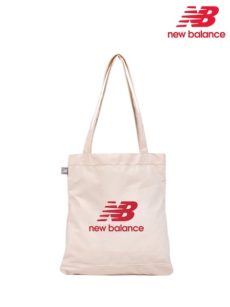 New Balance Cream Graphic Tote (Y20767) | £17