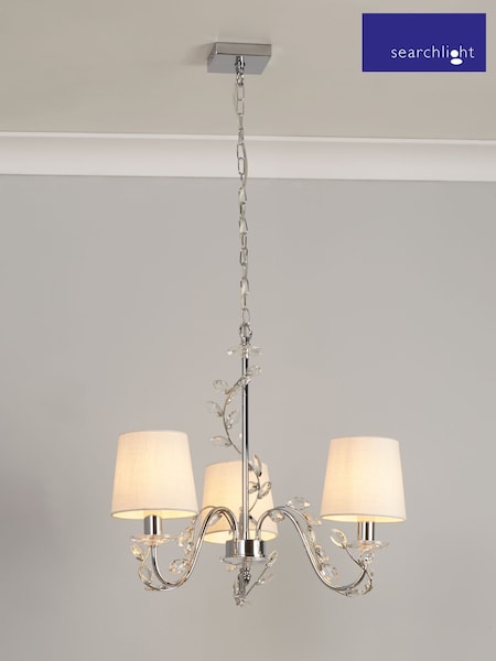 Searchlight Chrome Orla Ceiling Light (Y20989) | £120