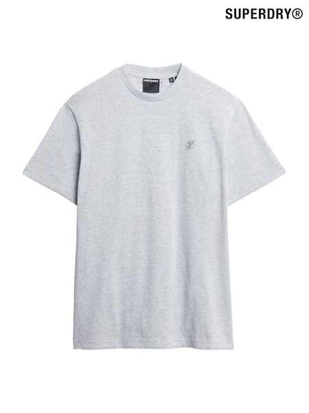 Superdry Grey Blank Oversized T-Shirt (Y21146) | £23