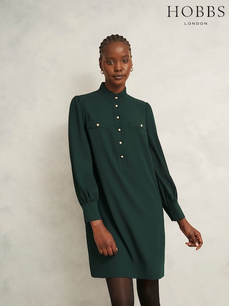 Hobbs Green Stephanie Dress (Y21202) | £139