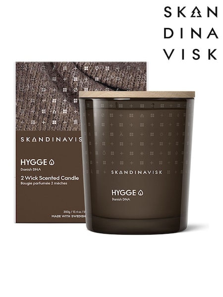 Skandinavisk Hygge 2 Wick Scented Candle 350g (Y21324) | £48