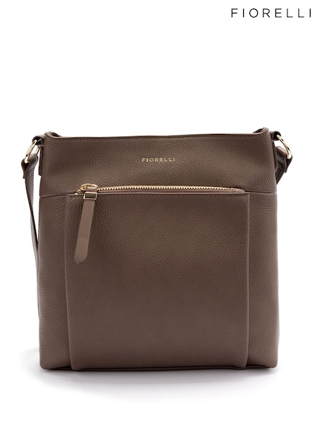 Fiorelli Ally Crossbody Brown Bag (Y21328) | £55