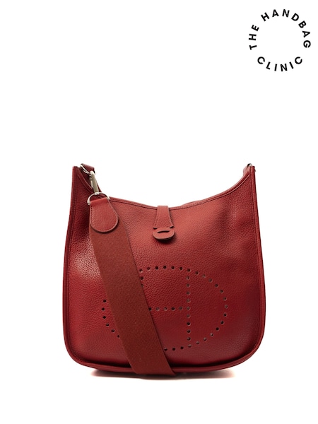 Hermes Red Rouge Vif Evelyne 29 Cross-Body Bag (Y21645) | £2,895