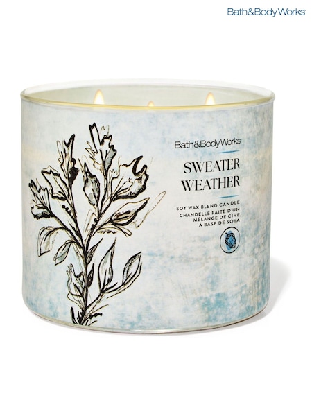 Bath & Body Works Sweater Weather 3-Wick Candle 411g (Y21684) | £29.50