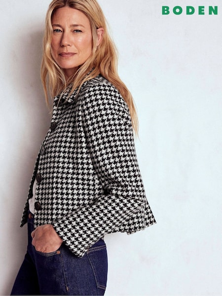 Boden Black Knightsbridge Wool Jacket (Y21800) | £199