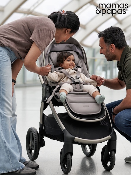 Mamas & Papas Moonstone Grey Ocarro² Pushchair (Y21822) | £849