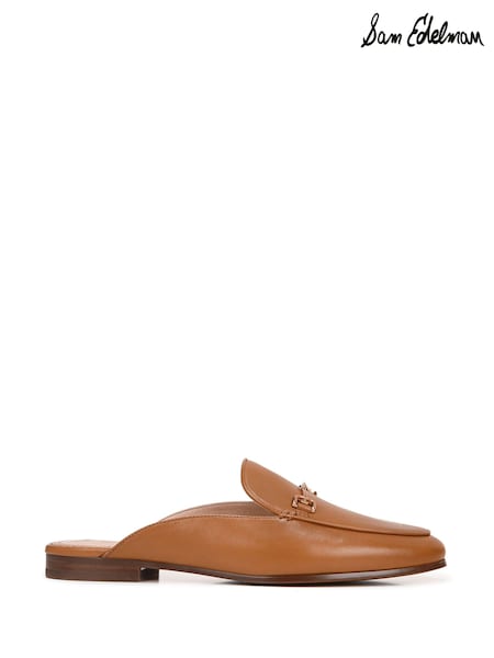 Sam Edelman Linnie Regular Fit Brown Mules (Y22154) | £150