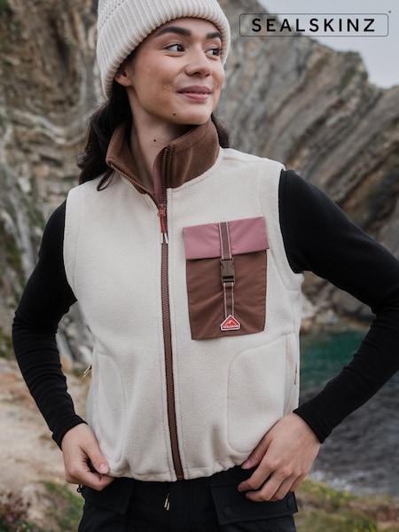 Sealskinz Crimplesham Womens Polar Fleece Gilet (Y22337) | £75