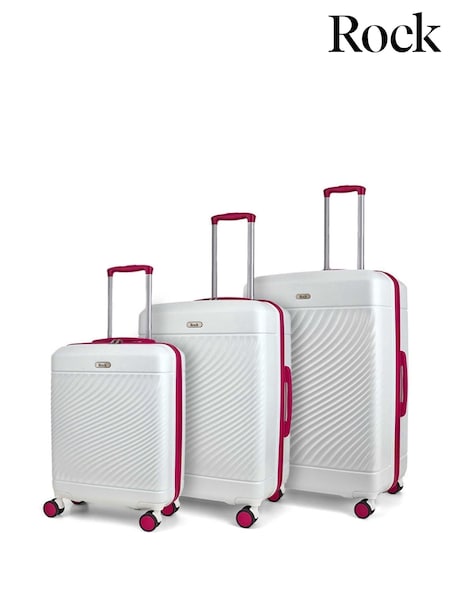 Rock Luggage Love Island 3 Piece Suitcase Set (Y22498) | £210