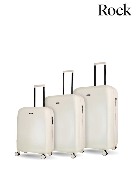 Rock Luggage Gelato 3 Piece Suitcases Set (Y22506) | £245