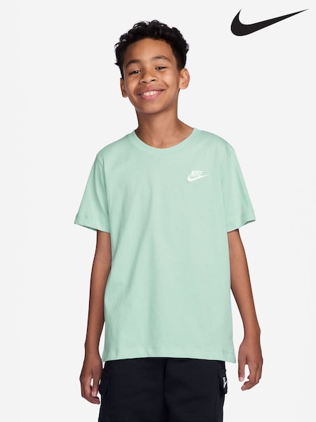 Nike Barely Green Club T-Shirt (Y22600) | £15