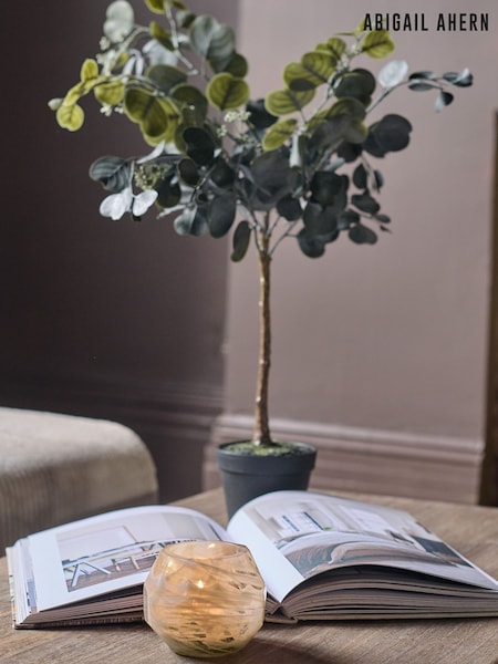 Abigail Ahern Green Artificial Eucalyptus Plant (Y22905) | £29
