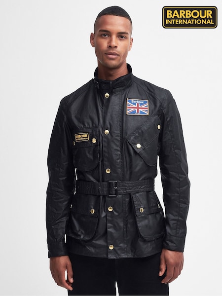Barbour® International Black Union Jacket (Y23103) | £319