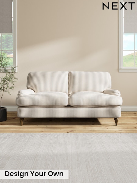 Chenille Stripe/Natural - Sadie Deep Relaxed Sit