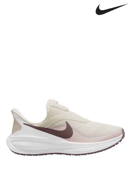 Nike Cream Brown Revolution 8 EasyOn/Off Road Running Trainers (Y23163) | £0
