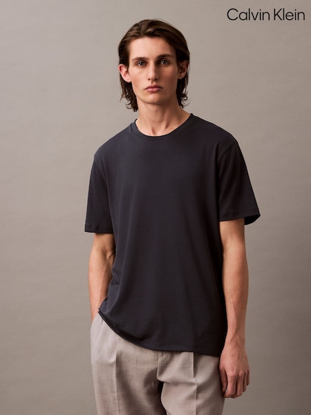 Calvin Klein Blue Cotton T-Shirt (Y23619) | £55
