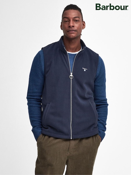 Barbour® Blue Ess Fleece Gilet (Y23640) | £90