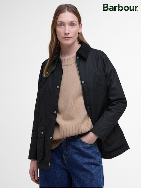 Barbour® Black Acorn Wax Jacket (Y23667) | £219