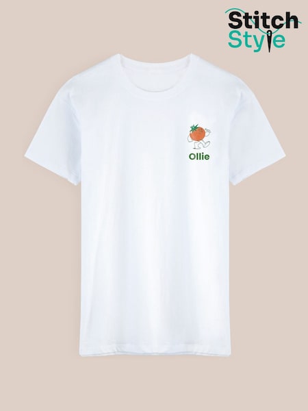 Personalised Unisex Fruit Graphic T-Shirt By Stitch Style (Y23905) | £18