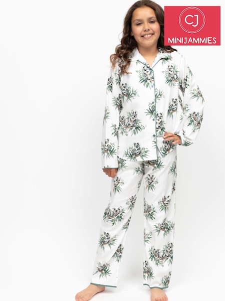 Cyberjammies Green Kallie Koala Print Pyjamas Set (Y24102) | £25
