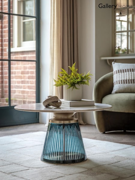 Gallery Home Blue Zenith Coffee Table (Y24426) | £600