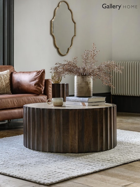 Gallery Home Dark Wood Whisper Coffee Table (Y24460) | £960