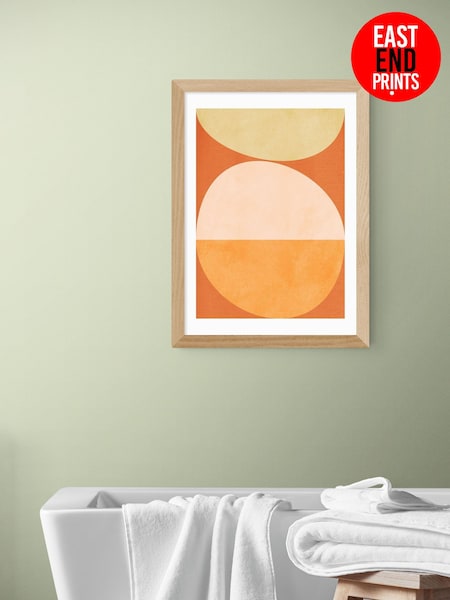 East End Prints Oak Nature Friendly Terracotta V Wall Art Print by Ana Rut Bre (Y24472) | £50 - £130