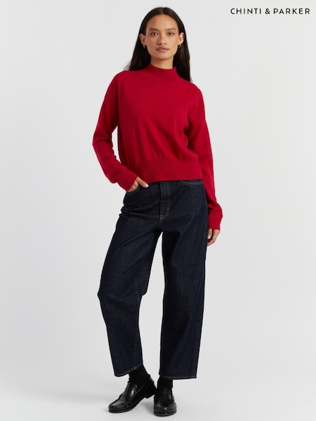 Chinti & Parker Wool Cashmere Funnel Neck Sweater (Y24590) | £95