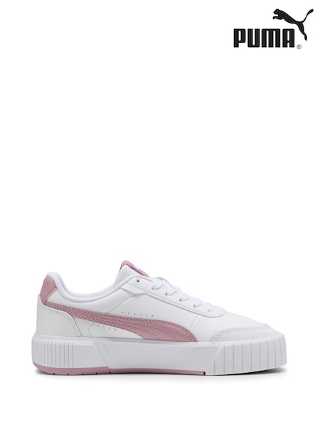 Puma White Carina Mia Womens Sneakers (Y24798) | £55
