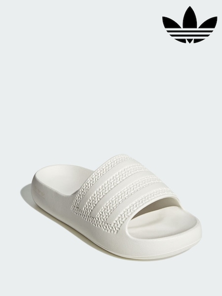 adidas Originals White Adilette Ayoon Sandals (Y24910) | £45