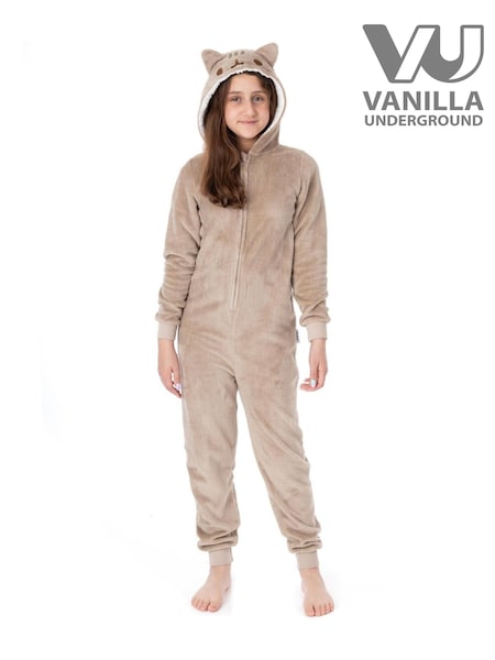 Vanilla Underground Brown Pusheen Onesie All-In-One (Y24930) | £24