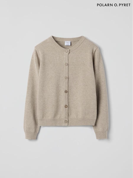 Polarn O. Pyret Natural Cardigan (Y25004) | £28