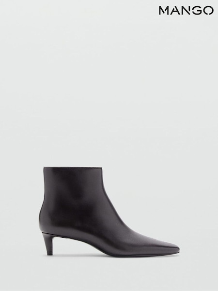 Mango Brown Stress Ankle Boots (Y25531) | £90
