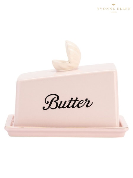 Yvonne Ellen Pink Butter Dish Shell (Y25607) | £28