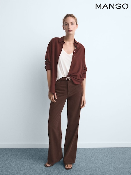 Mango Brown Jeans Danila (Y25632) | £40