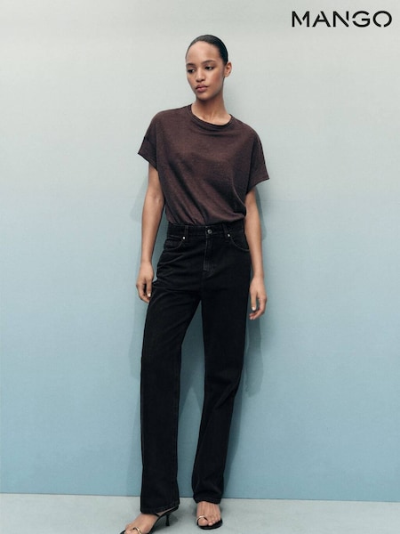 Mango Black Jeans Matilda (Y25642) | £40
