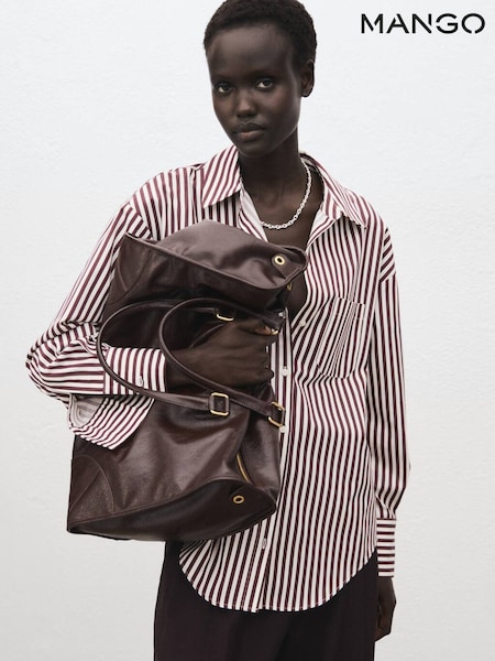 Mango White Fontana Shirt (Y25679) | £36