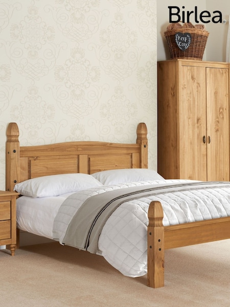 Birlea Pine Corona Low End Bed (Y25885) | £250 - £310