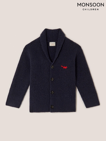 Monsoon Blue Fox Shawl Cardigan (Y26027) | £30 - £34