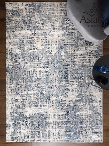 Asiatic Rugs Blue Stellar Texture Rug (Y26409) | £79 - £369