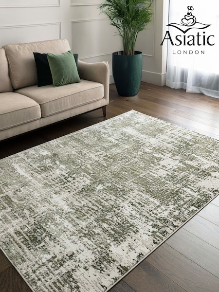 Asiatic Rugs Green Stellar Texture Rug (Y26410) | £79 - £369