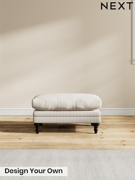 Chenille Stripe/Natural Hutton Deep Relaxed Sit (Y26503) | £475