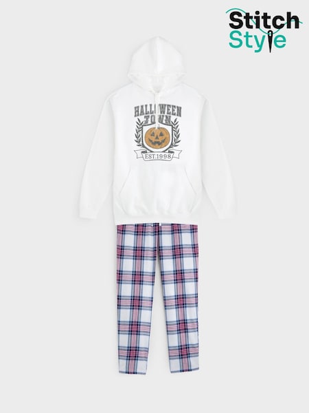 Personalised Hoodie Halloween Loungewear Set By Stichstyle (Y26539) | £48