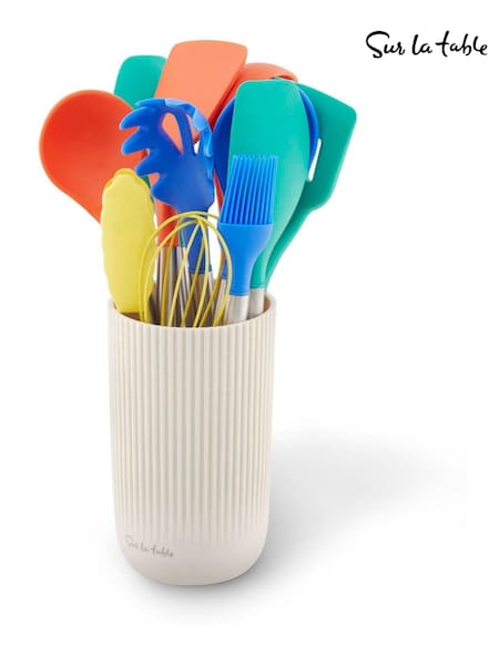 Sur La Table Assorted Colours Me Happy 12 Piece Utensil Set (Y26620) | £35