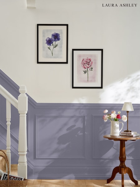 Purple Anemone Floral 73 x 103 cm Large Frame (Y26876) | £140