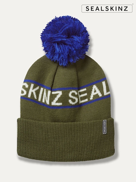 Sealskinz Heacham Waterproof Cold Weather Icon Bobble Hat (Y27050) | £40