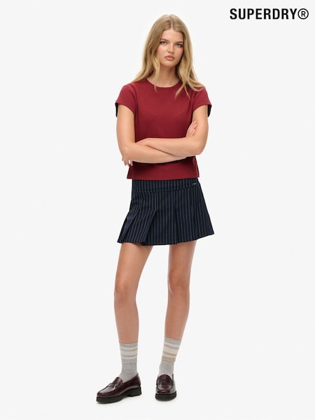 Superdry Red Athletic Essential T-Shirt (Y27120) | £18