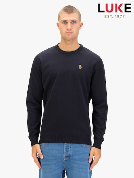 Luke 1977 Gerard 3 Knitted Jumper (Y27242) | £45